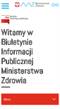 Mobile Screenshot of bip.mz.gov.pl