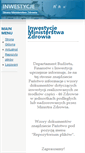 Mobile Screenshot of inwestycje.mz.gov.pl